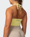 musclenation Tank SHIMMER BRA TANK COMBO Lemon Fizz