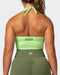 musclenation Tank SHIMMER BRA TANK COMBO Lime Flash