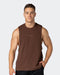 musclenation Tank Tops Condition Drop Arm Tank - Coffee