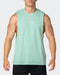 musclenation Tank Tops Ease Drop Arm Heavy Vintage Tank - Washed Pastel Green