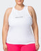 musclenation Tank Tops Stabilise Rib Tank - White
