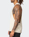 musclenation Tank Tops Ultra Drop Arm Vintage Tank - Washed Cream