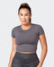 musclenation Tee MN Everyday Cropped Tee - Alloy