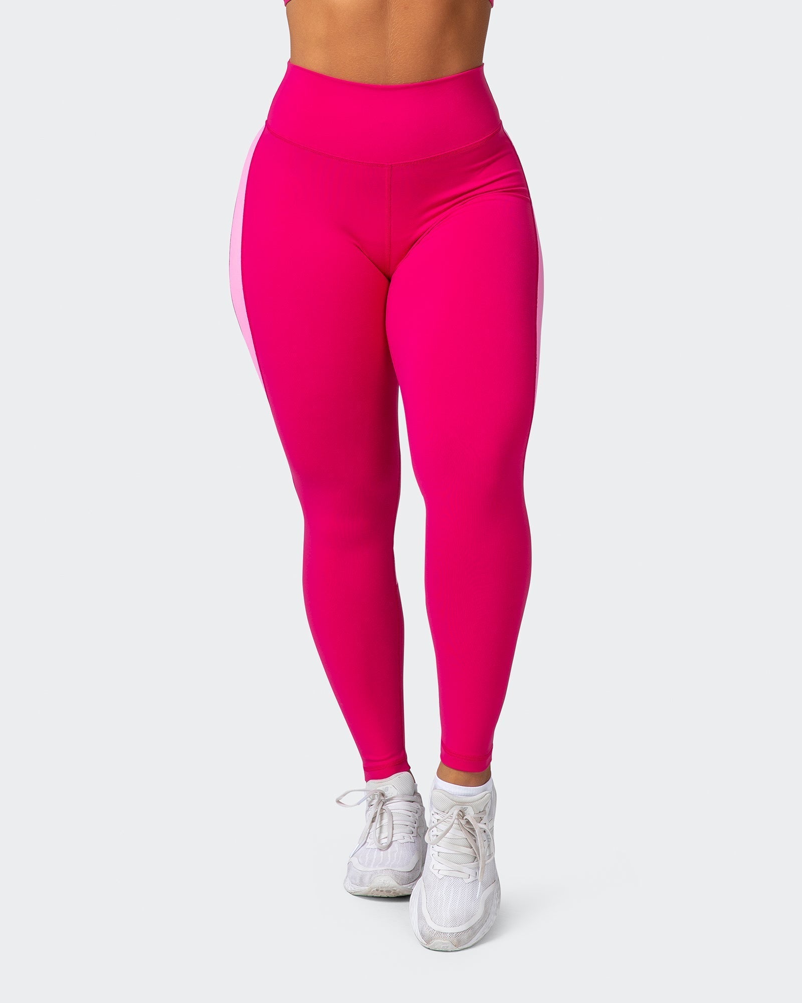 musclenation Tights SUNLIGHT SIGNATURE SCRUNCH ANKLE LENGTH LEGGINGS Pink Punch
