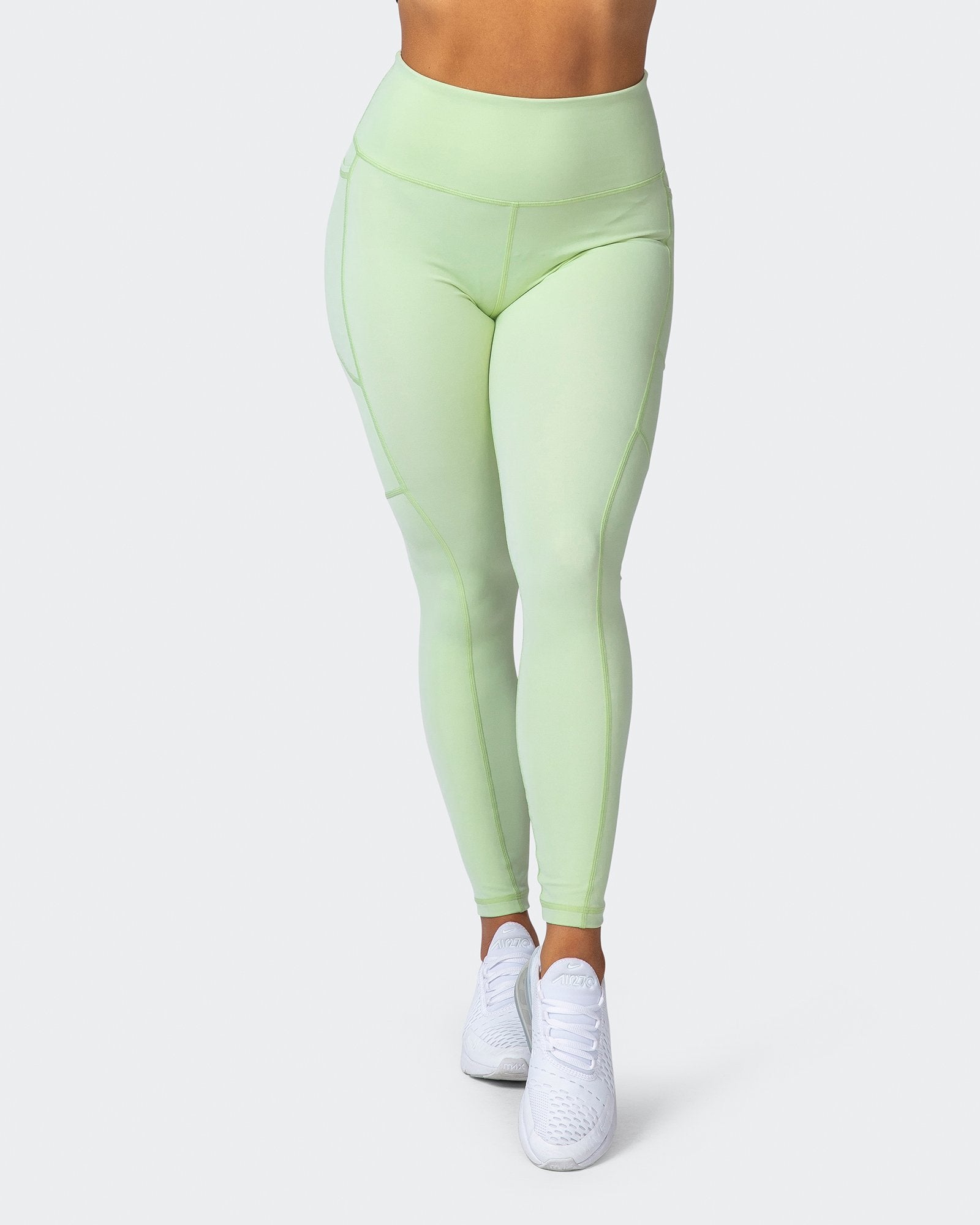 musclenation Tights SUPERIOR SQUAT POCKET ANKLE LENGTH LEGGINGS Minty
