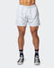 musclenation Ultimate Performance Shorts - Light Grey
