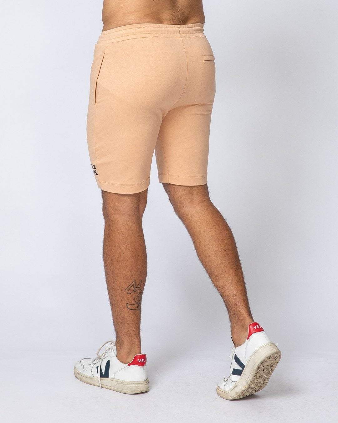 musclenation Ultimate Tapered Fit Shorts - Biscuit