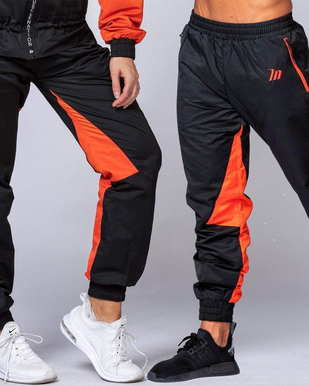 ZEEL Waterproof Black Orange Strip Pant