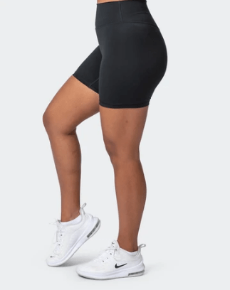 musclenation V1 BUTTER BIKE SHORTS Black