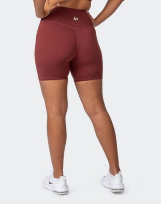 musclenation V1 BUTTER BIKE SHORTS Rhubarb