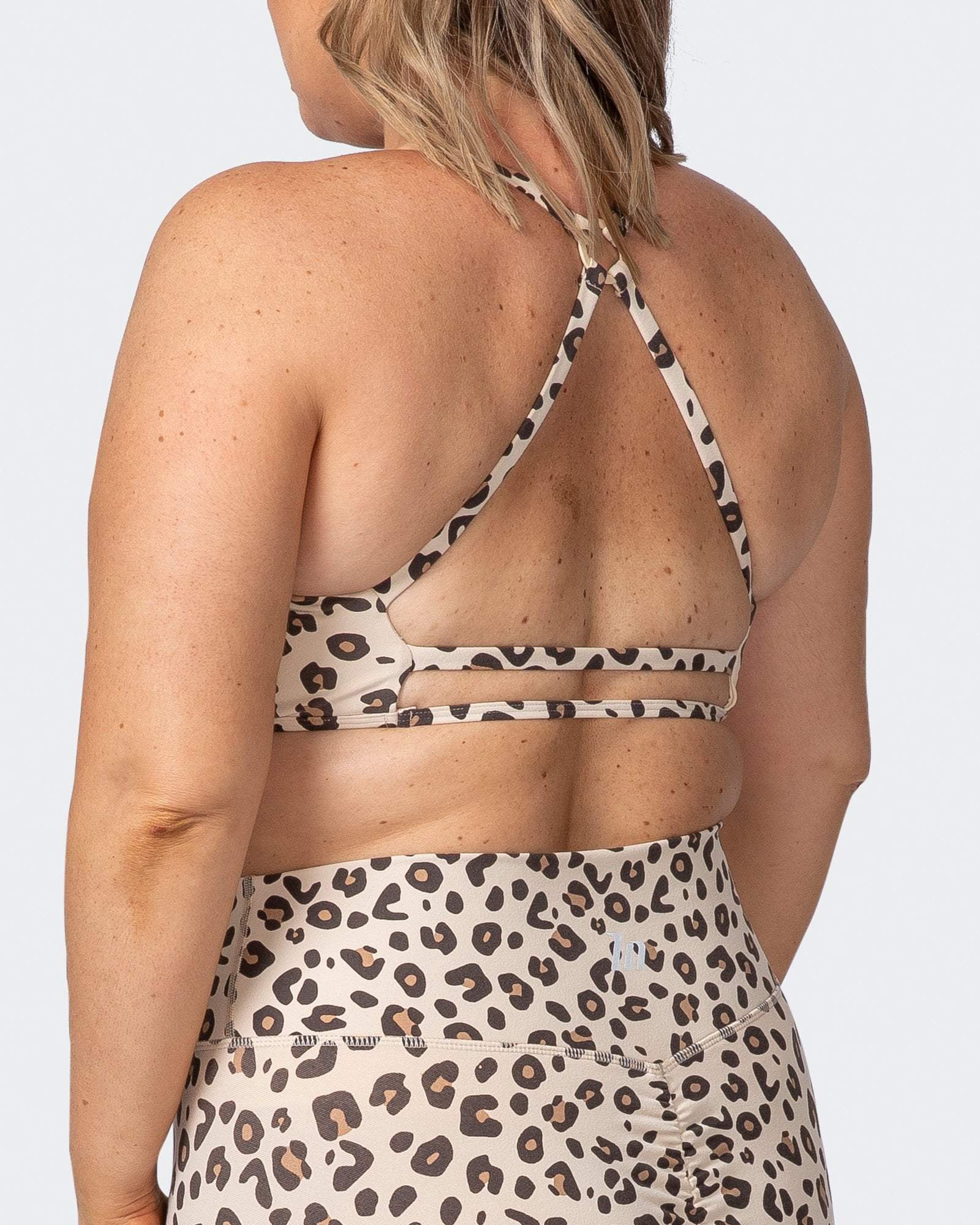 musclenation WANDERLUST BRALETTE Cheetah Print