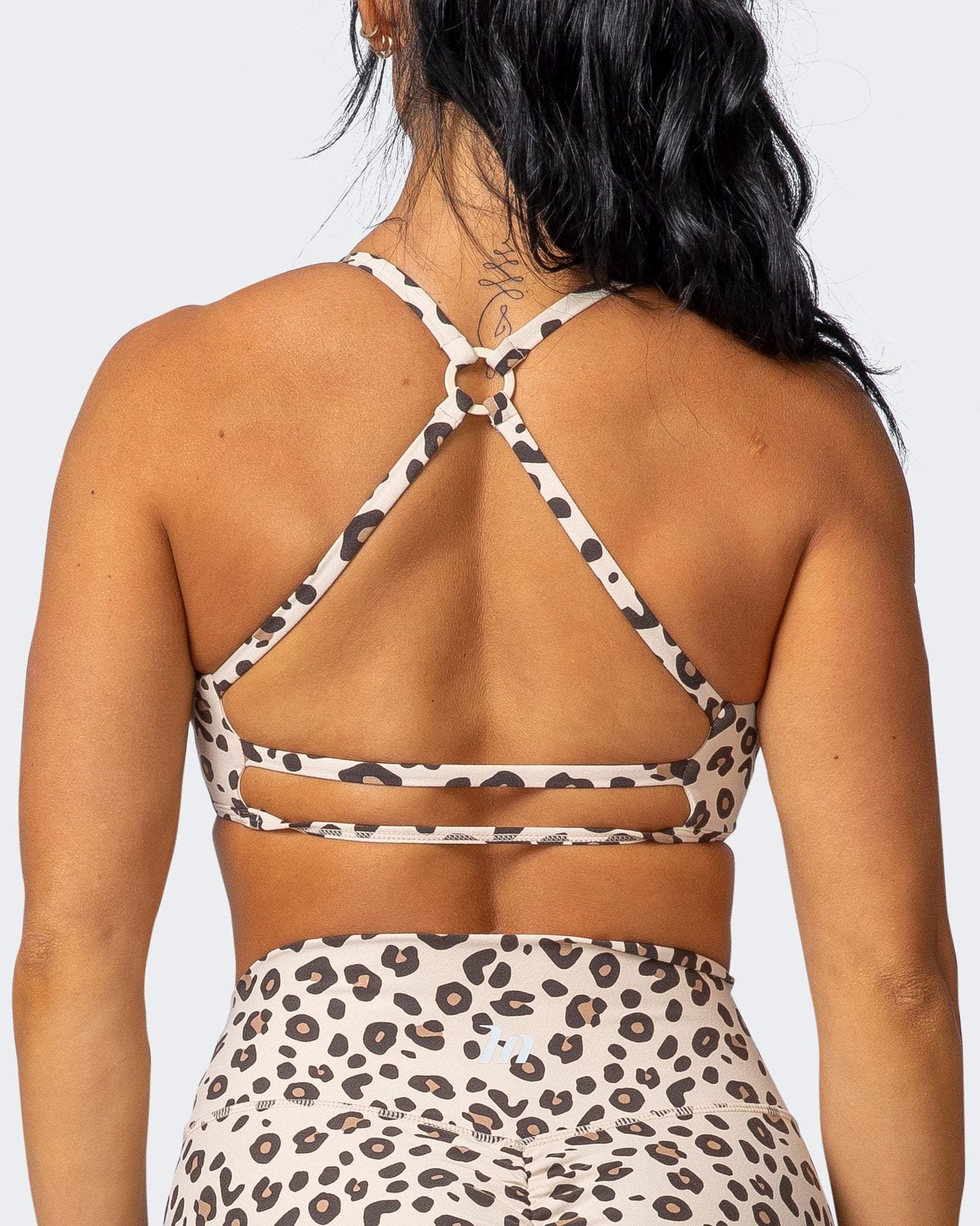 musclenation WANDERLUST BRALETTE Cheetah Print