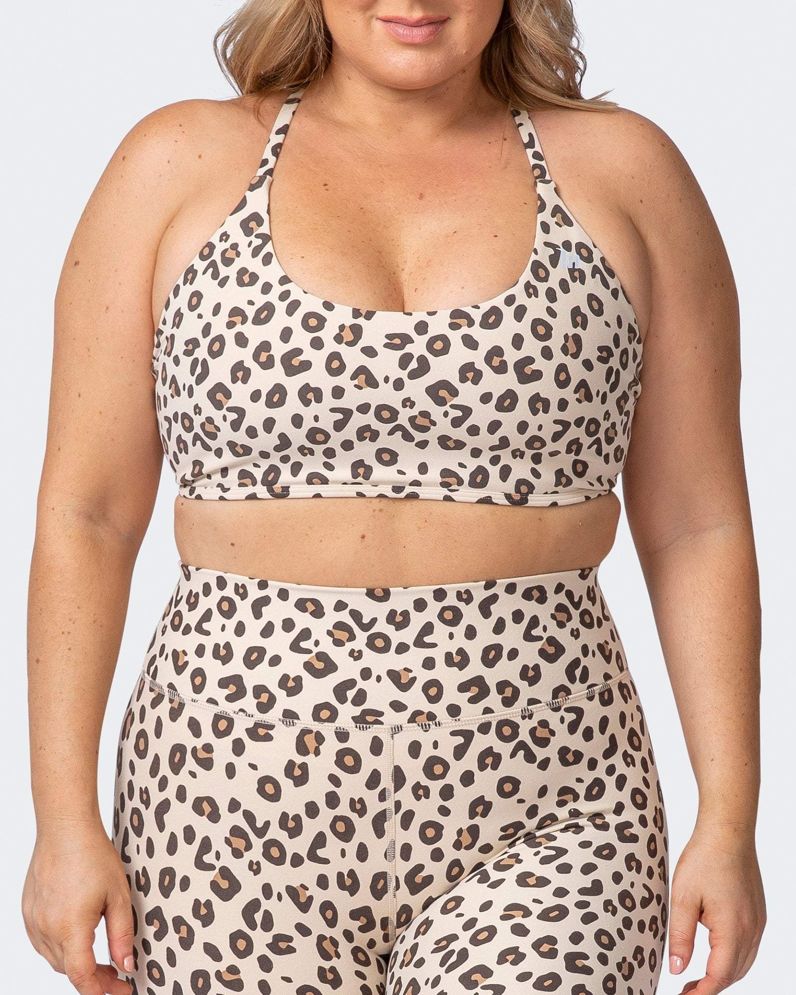 musclenation WANDERLUST BRALETTE Cheetah Print
