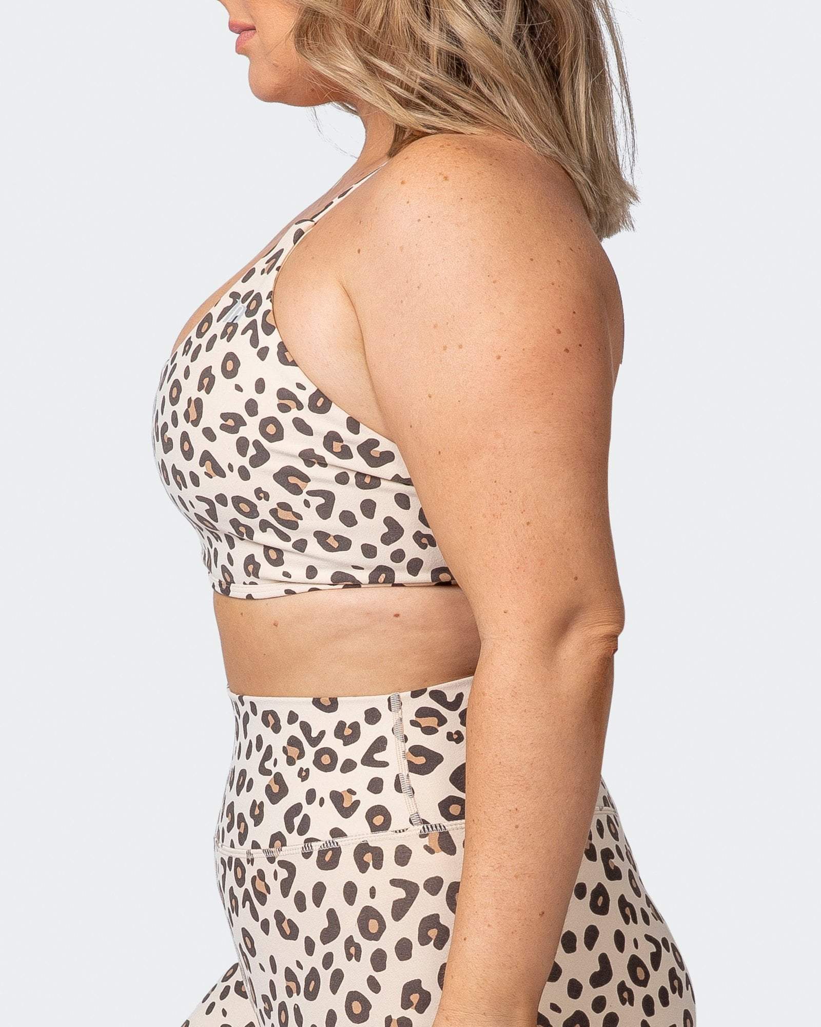 musclenation WANDERLUST BRALETTE Cheetah Print
