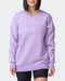 musclenation womens jumpers WOMENS LOUNGE JUMPER Lilac