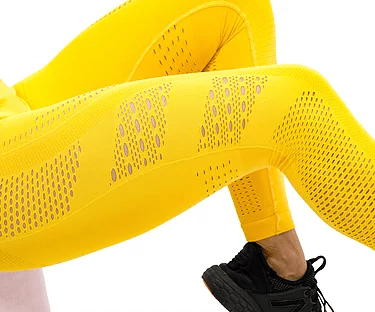 SEAMLESS AIR LEGGING -YELLOW - Be Activewear