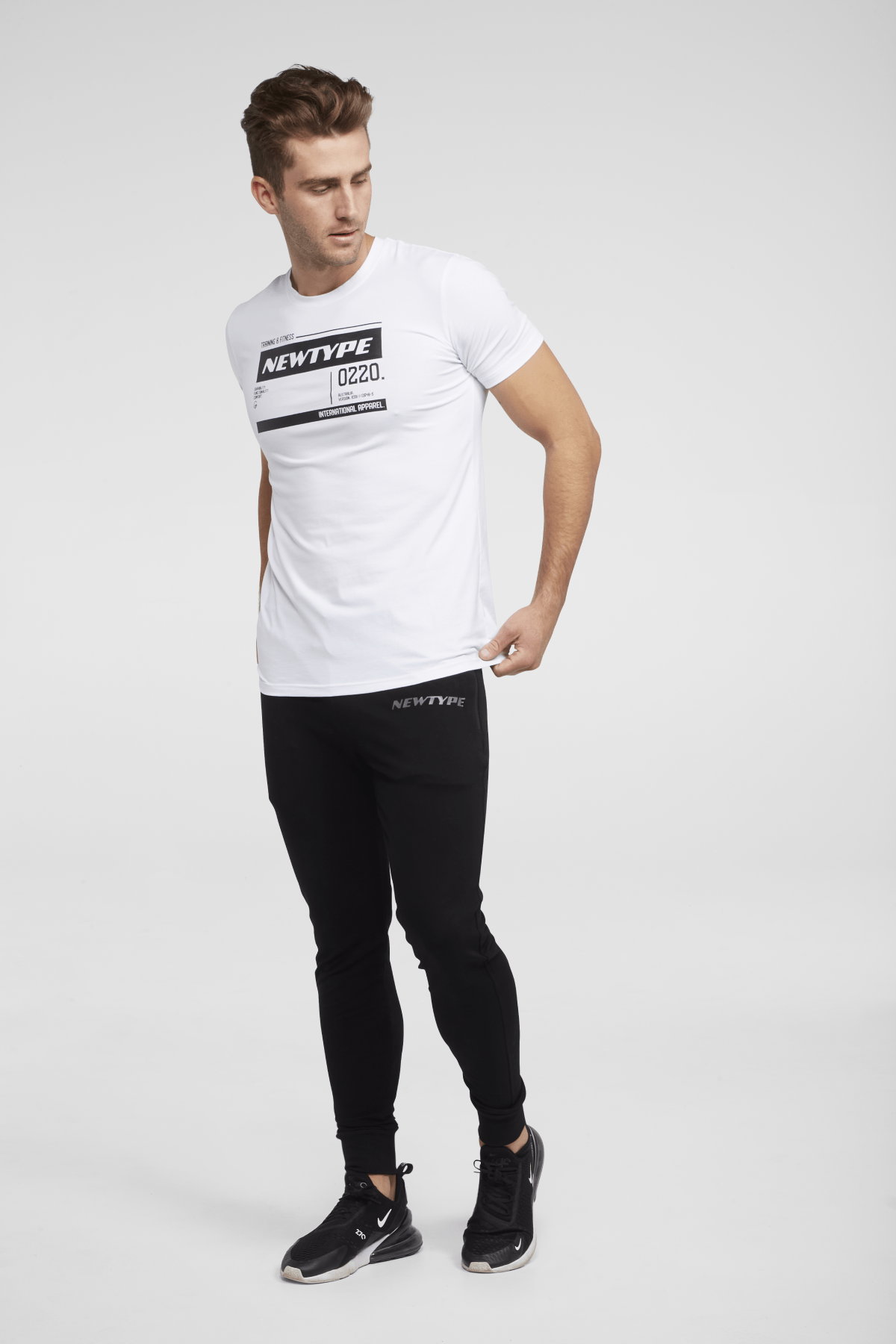 Newtype Official Bottom Intrepid Athlete Inside Track Pant - Black