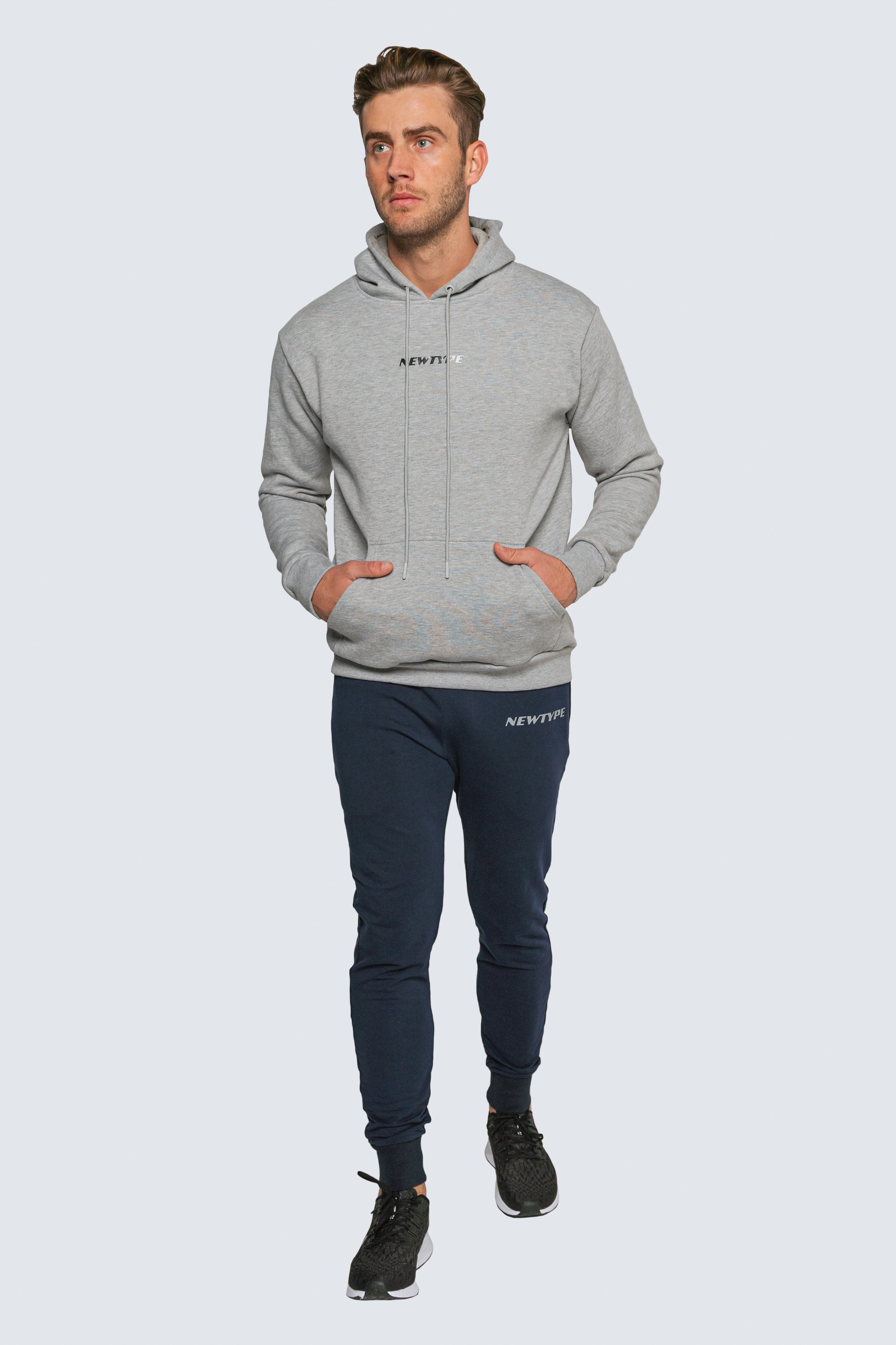 Newtype Official Hoodies Amidst The Hustle Hoodie - Grey