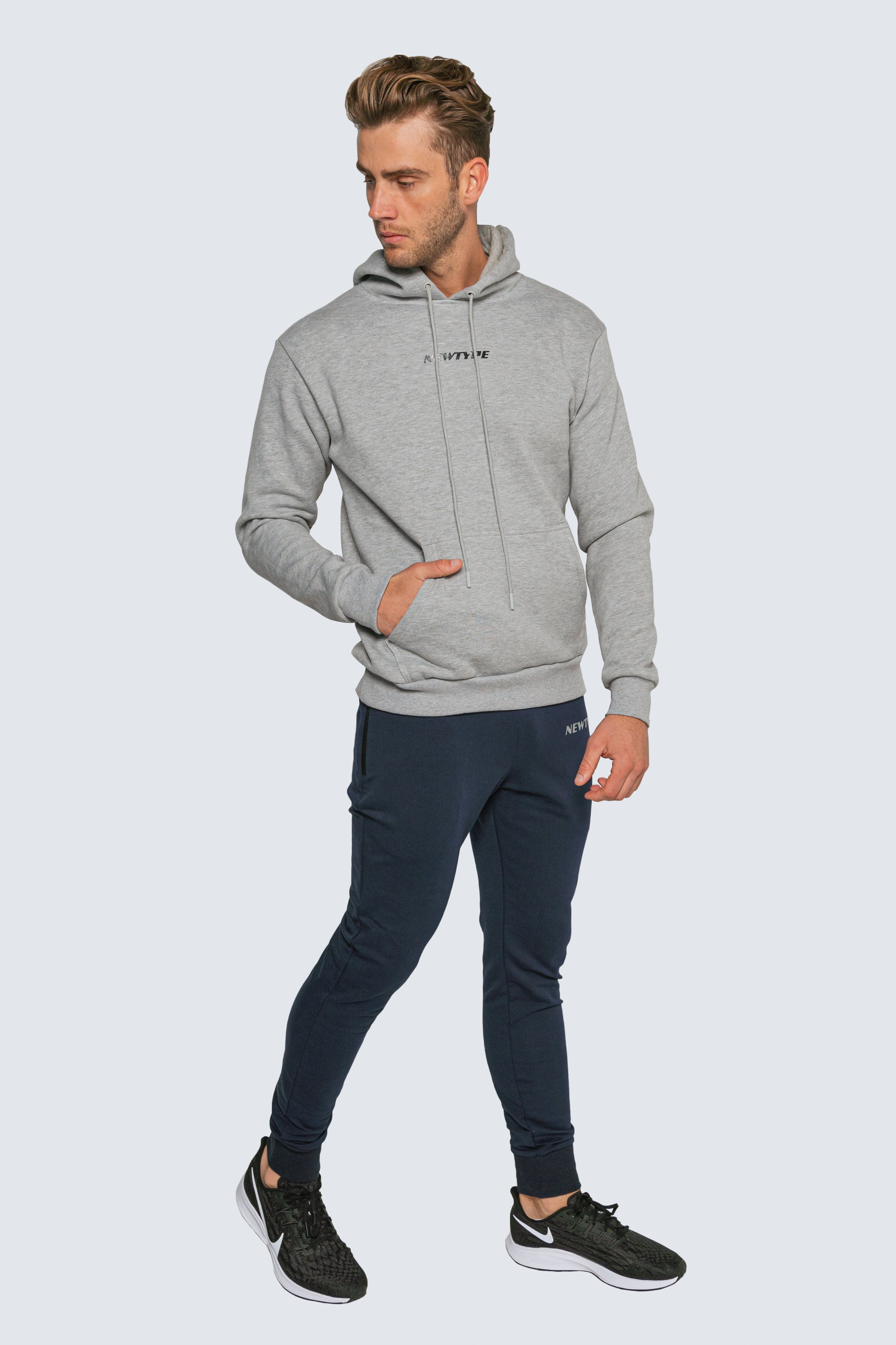 Newtype Official Hoodies Amidst The Hustle Hoodie - Grey