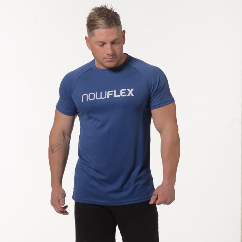 FLEX T-SHIRT - ROYAL BLUE - Be Activewear