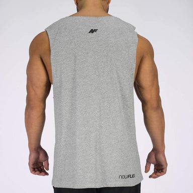 ESSENTIAL MUSCLE TANK - GREY MARBLE - Be Activewear