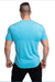 HIS SIGNATURE TEE - Blue - Be Activewear