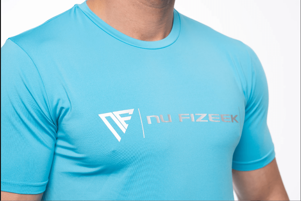 HIS SIGNATURE TEE - Blue - Be Activewear