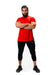 HIS SIGNATURE TEE - RED - Be Activewear