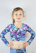 RARR DESIGNS crop Labyrinth Long Sleeve Crop Top Youth Girls
