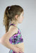 RARR DESIGNS crop Pink Mystic Crop Top Sports Bra Youth Girls