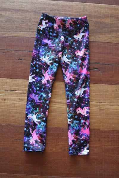 Space Pony Youth Leggings Tight - Be Activewear