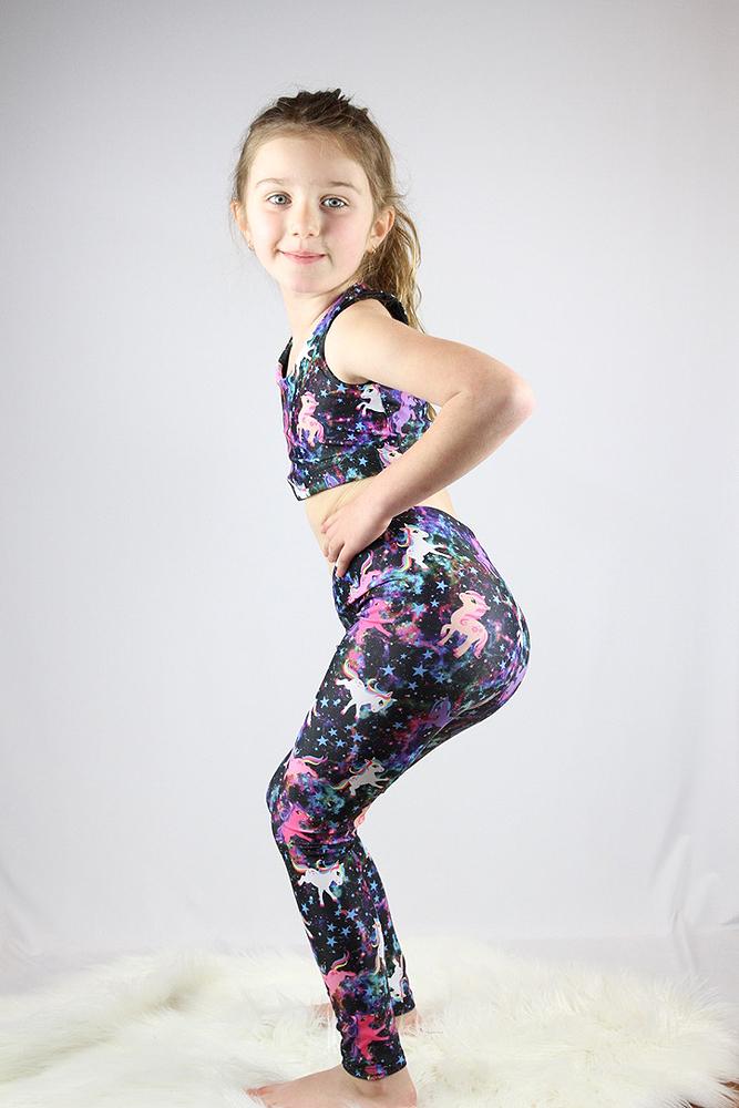 Space Pony Youth Leggings Tight, RARR DESIGNS