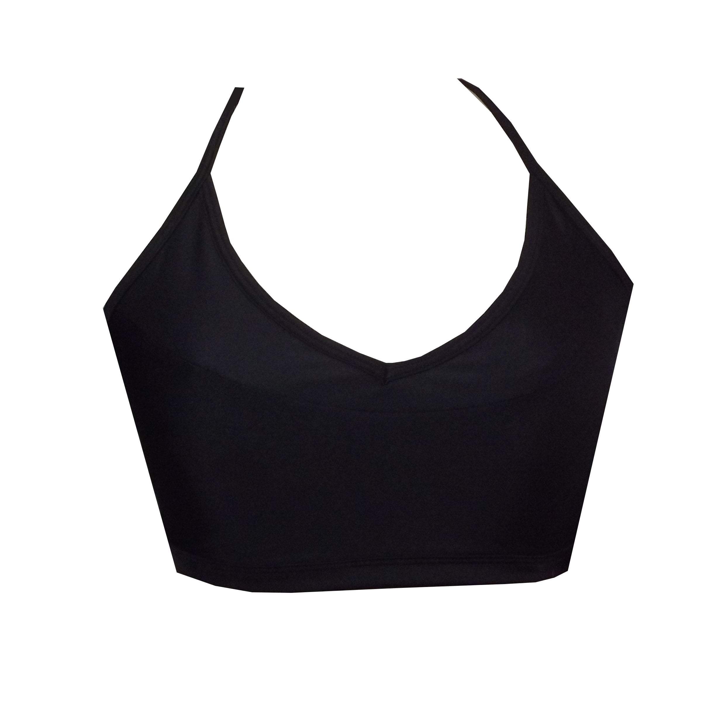 Cross over back sports crop top BK116 - Be Activewear