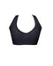 Monochrome Sports Mesh V Neck Max Impact Crop Top - Be Activewear