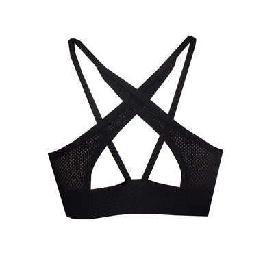 Star Cross Back Sports Crop Top BK113 - Be Activewear