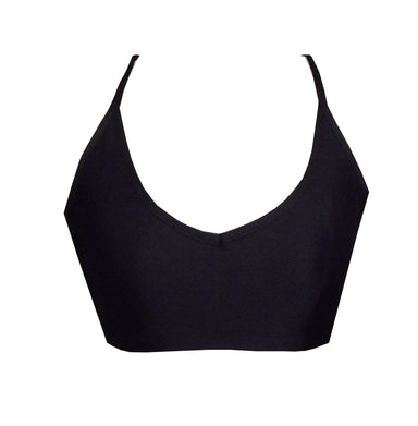 Star Cross Back Sports Crop Top BK113 - Be Activewear