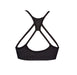 V Neck Power Mesh Sports Crop Top BK97 - Be Activewear