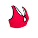 Vamp Cherry Red Crop Top BK73 - Be Activewear
