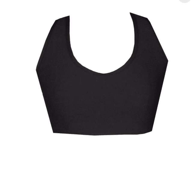X Max Support Sports Crop Top BK102 - Be Activewear