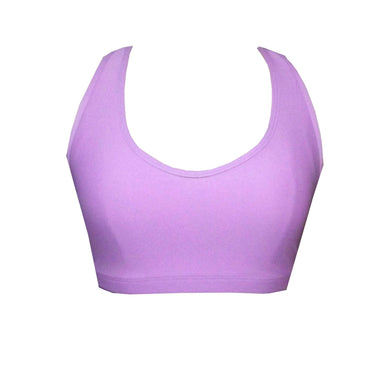Lilac Sports Crop Top - Be Activewear