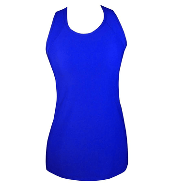 TK26 Electric Blue X Sports Tank Top - Be Activewear