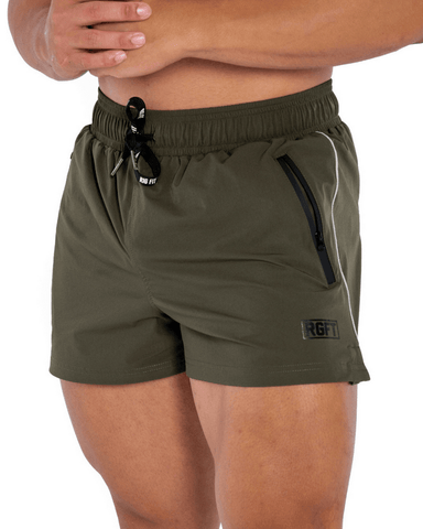 RigFit Shorts S'21 RUNNING SHORTS- Khaki