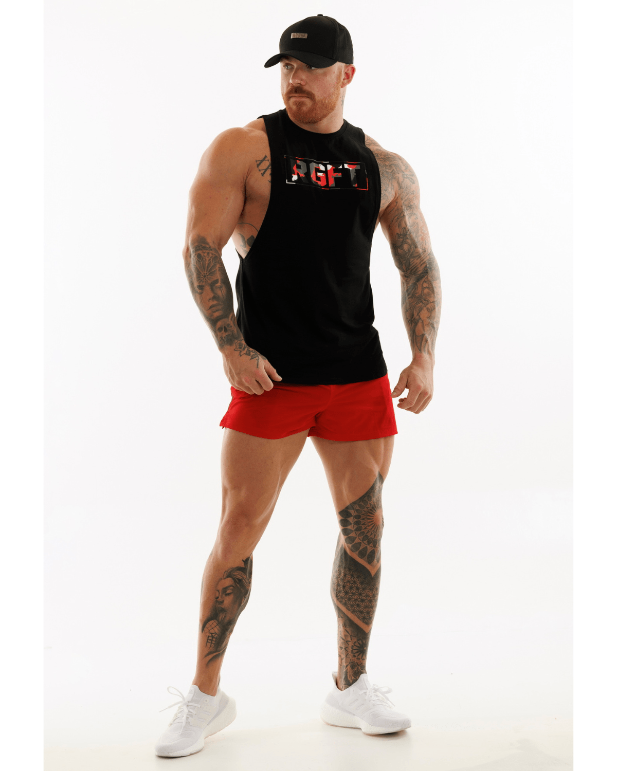 RigFit Tank S'22 Boxed Tank - Black Red Camo