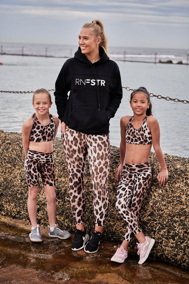 RunFaster Shorts Girls Mid Shorts - Roar