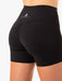 Ryderwear Shorts STAPLES SCRUNCH BUM MID LENGTH SHORTS - BLACK
