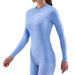 Skinscompression Tops Skins Series 1 – Women’s Long Sleeve Top – Sky Blue