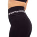 Supacore Compression tights M / Black Patented Vixen Women's CORETECH® injury recovery/Postpartum 7/8 Legging ( Black and Blue)