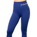 Supacore Compression tights Patented Vixen Women's CORETECH® injury recovery/Postpartum 7/8 Legging ( Black and Blue)