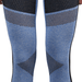 Supacore Leggings Women's Compression Mesh Capri Leggings - Blue