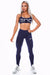 BOSS SPORTS BRA - NAVY - Be Activewear